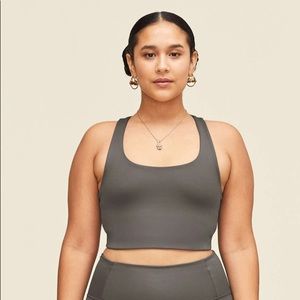 Girlfriend Collective Paloma Charcoal Smal…